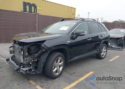 2020 Toyota Rav4 Hybrid Limited из США, поврежденный, VIN 2T3DWRFV1LW051885